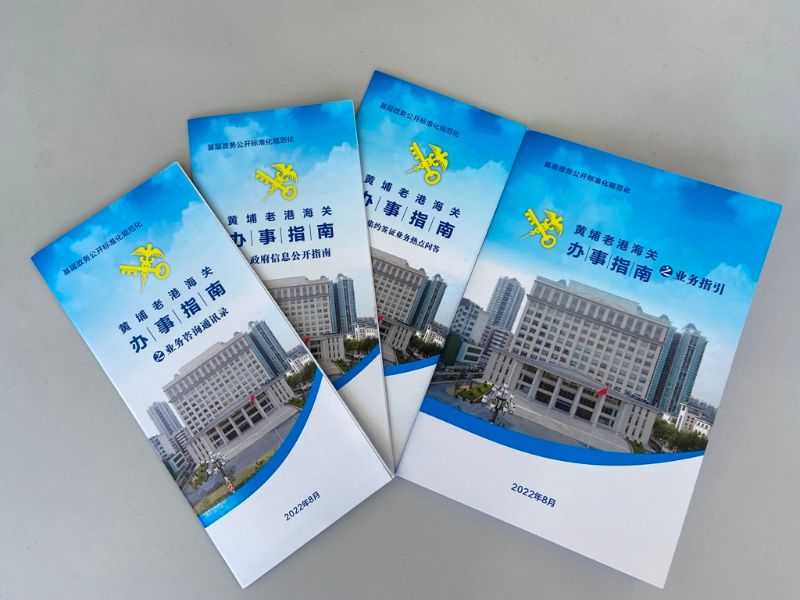 7.成果展示：“黄埔老港海关办事指南”宣传系列